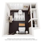 dorm room style student housing for Cal